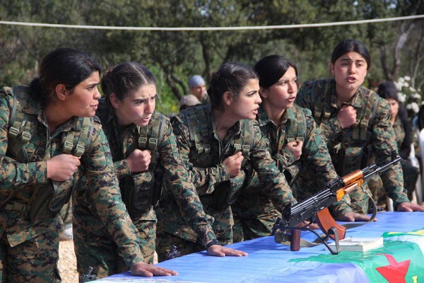 قوات الوحدات تعلن مقتل 48 ارهابيا بمقاطعتي كوباني والجزيرة